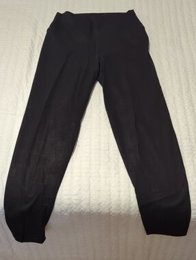 Pink Lily Black Foil Leggings